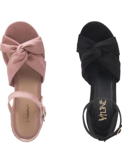 KIT SANDALIAS PLATAFORMA ROSA VI LINE