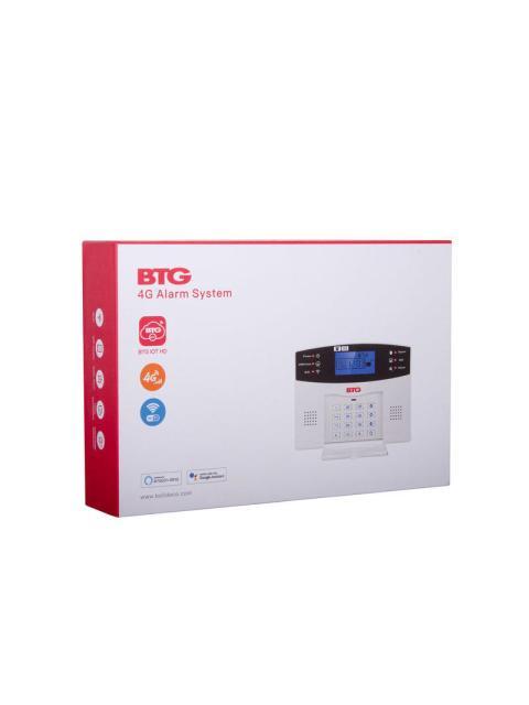 KIT DE ALARMA BOLIDE INALAMBRICO BTGAK2 CONEXION WIFI Y 4G MONITOREO POR APLICACION MOVIL