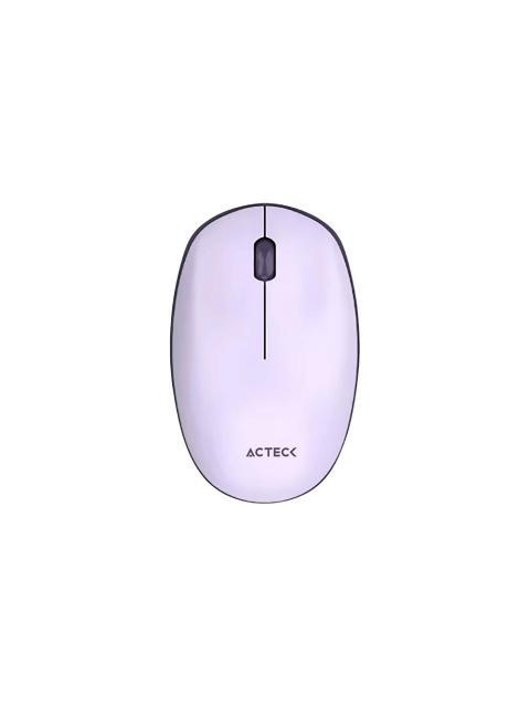 KIT DE TECLADO Y MOUSE ACTECK CREATOR CHIC K- COLORS MK480 INALAMBRICO RF INALAMBRICO MORADO ESPANOL