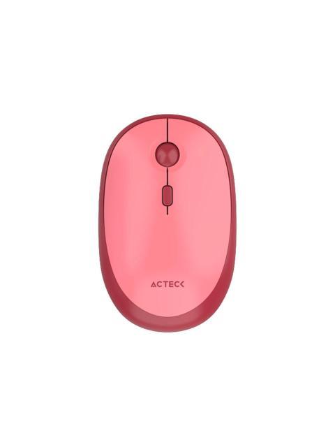 KIT DE TECLADO Y MOUSE ACTECK CREATOR CHIC K- COLORS MK485 INALAMBRICO RF INALAMBRICO ROSA ESPANOL