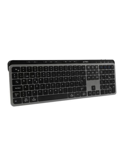KIT DE TECLADO Y MOUSE ACTECK CREATOR KREA MK755 INALAMBRICO RF INALAMBRICO-BLUETOOTH NEGRO ESPANOL