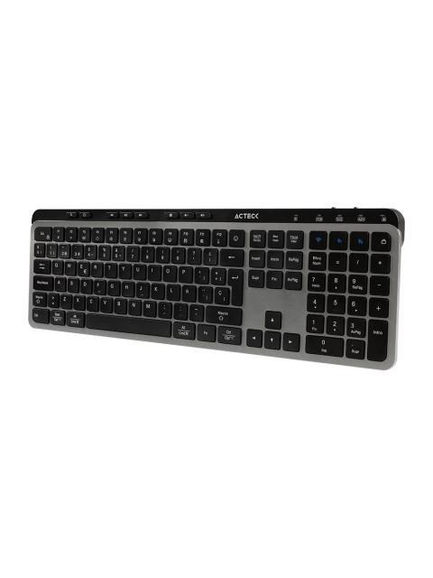 KIT DE TECLADO Y MOUSE ACTECK CREATOR KREA MK755 INALAMBRICO RF INALAMBRICO-BLUETOOTH NEGRO ESPANOL