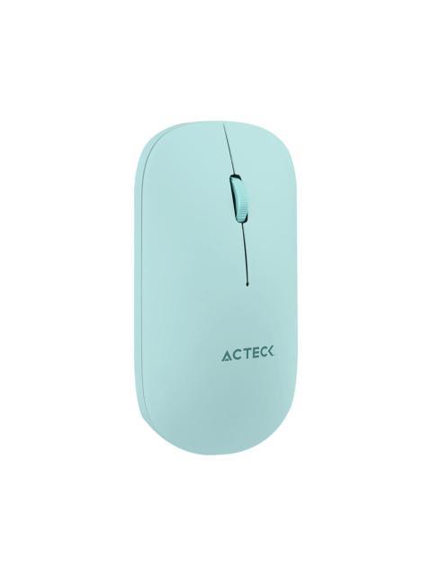 KIT DE TECLADO Y MOUSE ACTECK CREATOR VIRTUOS SILK MK720 INALAMBRICO BLUETOOTH AZUL ESPANOL