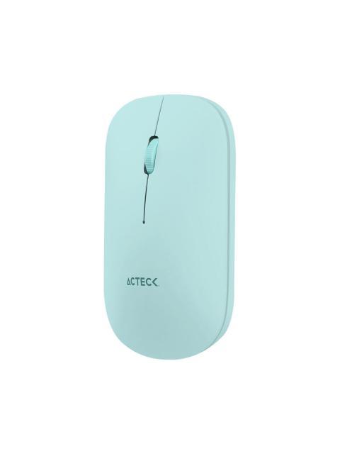 KIT DE TECLADO Y MOUSE ACTECK CREATOR VIRTUOS SILK MK720 INALAMBRICO BLUETOOTH AZUL ESPANOL