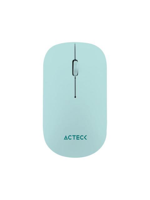 KIT DE TECLADO Y MOUSE ACTECK CREATOR VIRTUOS SILK MK720 INALAMBRICO BLUETOOTH AZUL ESPANOL