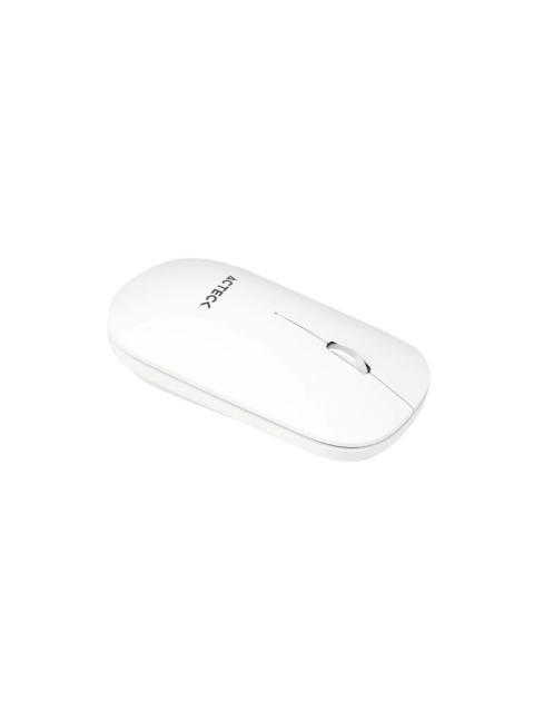 KIT DE TECLADO Y MOUSE ACTECK CREATOR VIRTUOS SILK MK720 INALAMBRICO BLUETOOTH BLANCO (ESPANOL)