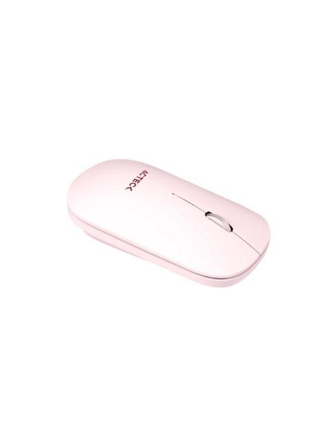 KIT DE TECLADO Y MOUSE ACTECK CREATOR VIRTUOS SILK MK720 INALAMBRICO BLUETOOTH ROSA (ESPANOL)