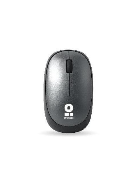 KIT DE TECLADO Y MOUSE BROBOTIX 6000625 INALAMBRICO USB GRIS (ESPANOL)