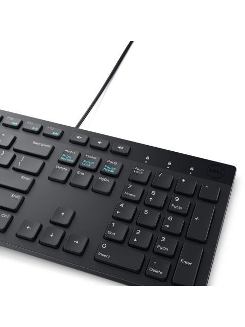KIT DE TECLADO Y MOUSE DELL KM300C ALAMBRICO USB NEGRO (ESPANOL)