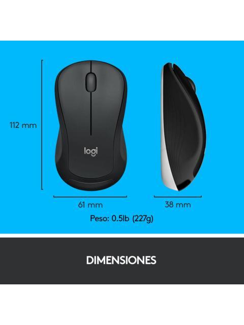 KIT DE TECLADO Y MOUSE LOGITECH MK540 ADVANCE RF INALAMBRICO USB NEGRO-BLANCO (ESPANOL)