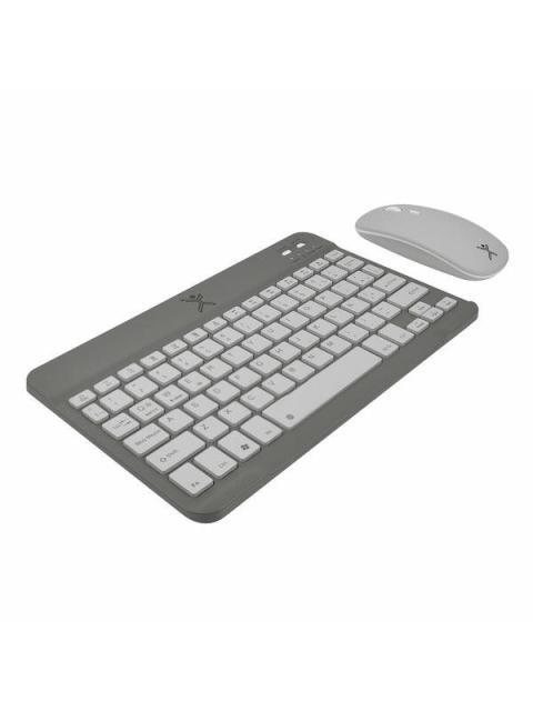 KIT DE TECLADO Y MOUSE PERFECT CHOICE GENOVA INALAMBRICO RF INALAMBRICO + BLUETOOTH NEGRO (ESPANOL)