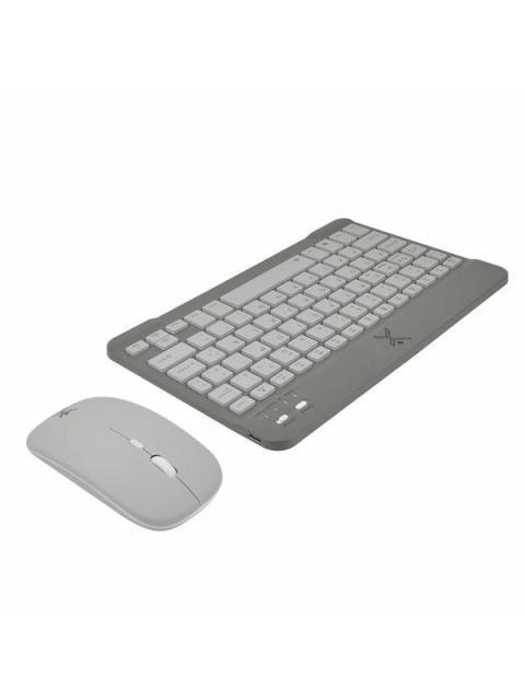 KIT DE TECLADO Y MOUSE PERFECT CHOICE GENOVA INALAMBRICO RF INALAMBRICO + BLUETOOTH NEGRO (ESPANOL)