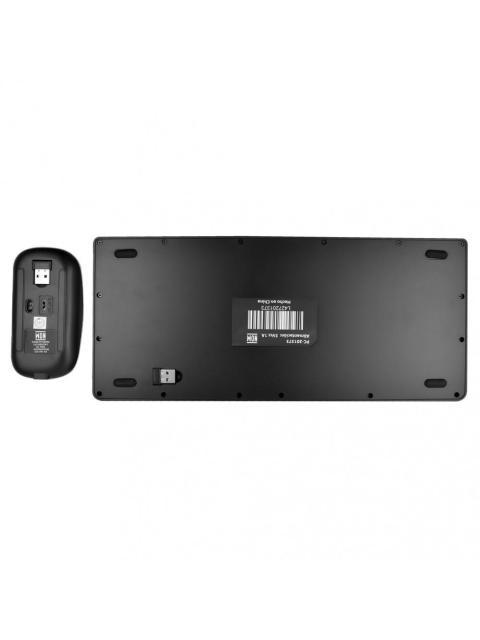 KIT DE TECLADO Y MOUSE PERFECT CHOICE PC-201373 INALAMBRICO BLUETOOTH NEGRO (ESPANOL)