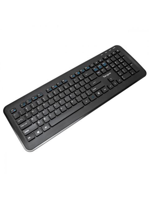 KIT DE TECLADO Y MOUSE TARGUS AKM610BT INALAMBRICO USB NEGRO (INGLES)