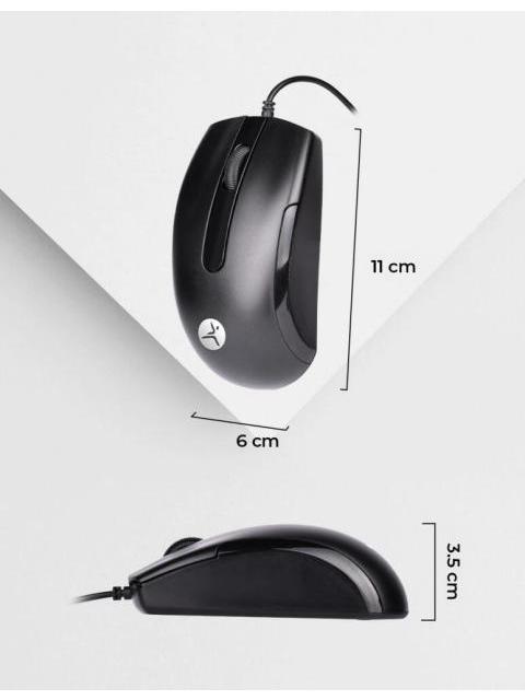 KIT DE TECLADO Y MOUSE TECHZONE TZACCBA01 ALAMBRICO USB NEGRO (ESPANOL)