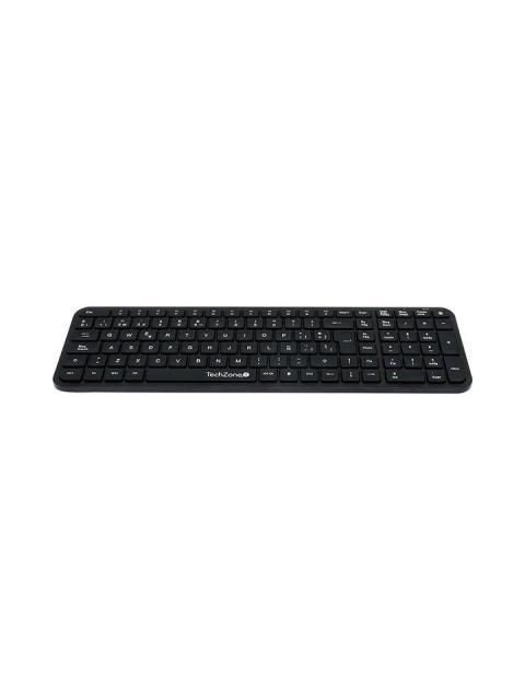 KIT DE TECLADO Y MOUSE TECHZONE TZCOMBINA05 INALAMBRICO USB NEGRO (ESPANOL)
