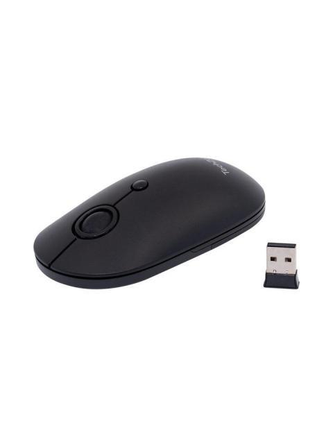 KIT DE TECLADO Y MOUSE TECHZONE TZCOMBINA05 INALAMBRICO USB NEGRO (ESPANOL)