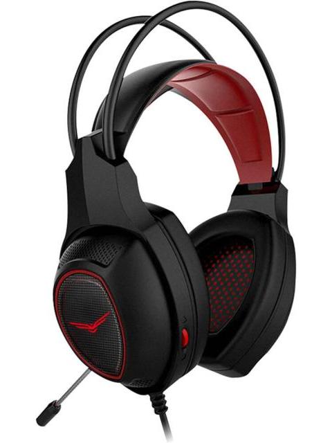 KIT GAMER 4 EN 1 NACEB BACK TO THE WILD TECLADO + MOUSE + AUDIFONOS + MOUSEPAD ALAMBRICO USB NEGRO-ROJO (ESPANOL)