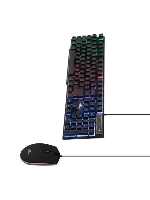KIT GAMER DE TECLADO Y MOUSE YEYIAN PHOENIX ALAMBRICO USB NEGRO (ESPANOL)