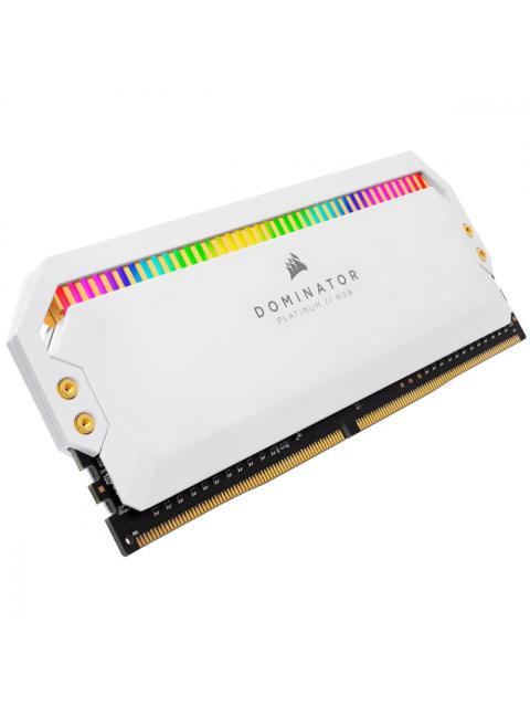 KIT MEMORIA RAM CORSAIR DOMINATOR PLATINUM RGB DDR4 4000MHZ 32GB (4 X 8GB) CL19 XMP BLANCO