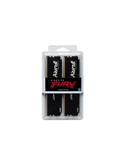 KIT MEMORIA RAM KINGSTON FURY BEAST DDR5 5200MHZ 128GB - 4 X 32GB CL40 XMP
