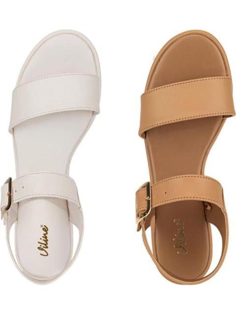 KIT SANDALIAS PLANAS MULTICOLOR VI LINE