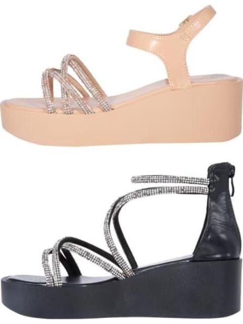 KIT SANDALIAS CON BRILLOS MULTICOLOR VI LINE FASHION