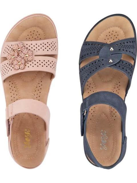 KIT SANDALIAS PLANA CONFORT MULTICOLOR SHOSH