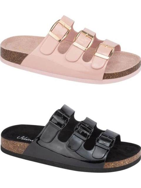 KIT SANDALIAS PLANAS CORCHO MULTICOLOR VI LINE