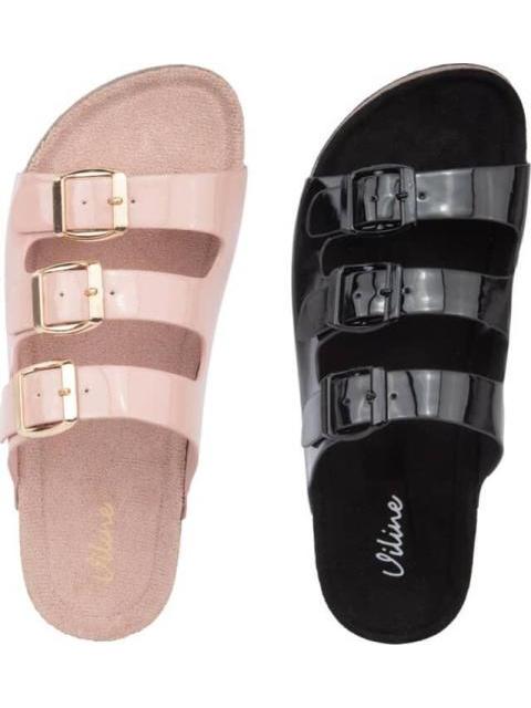 KIT SANDALIAS PLANAS CORCHO MULTICOLOR VI LINE