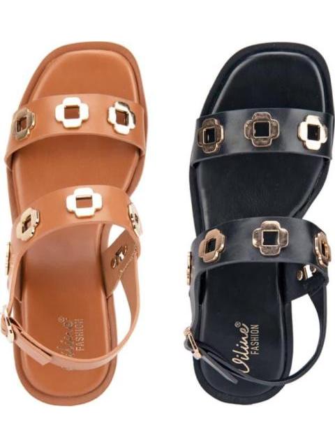 KIT SANDALIAS PLATAFORMA MULTICOLOR VI LINE FASHION