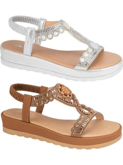 KIT SANDALIAS PLANAS MULTICOLOR VI LINE