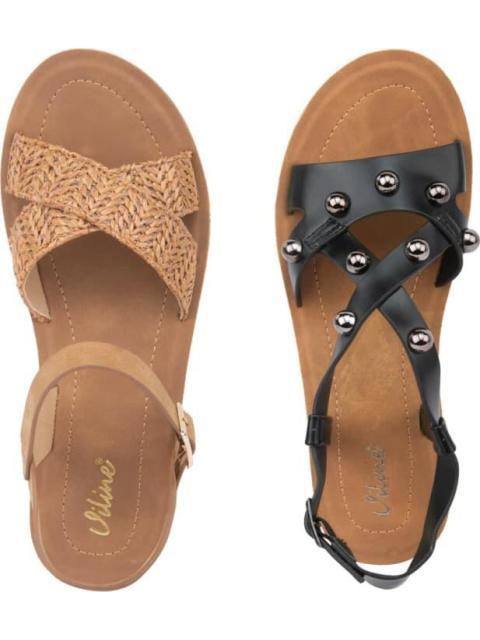 KIT SANDALIAS PLANAS MULTICOLOR VI LINE