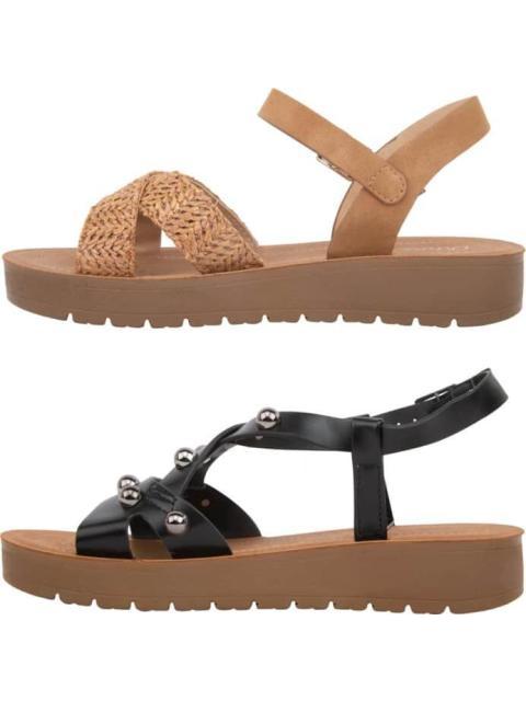 KIT SANDALIAS PLANAS MULTICOLOR VI LINE
