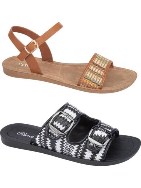 KIT SANDALIAS PLANAS MULTICOLOR VI LINE
