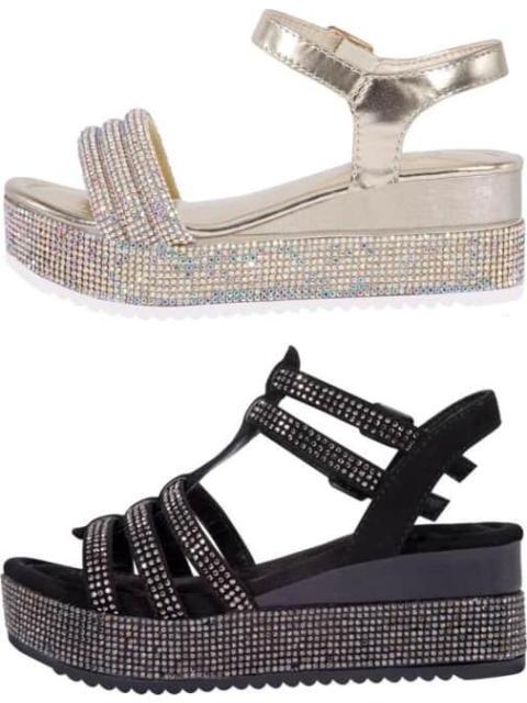 KIT SANDALIA PLATAFORMA MULTICOLOR VIVIS SHOES KIDS