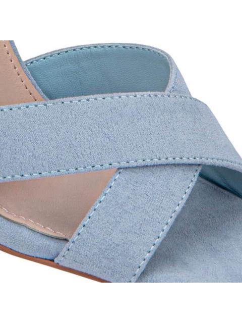 KIT SANDALIAS TACON ANCHO MULTICOLOR YAELI