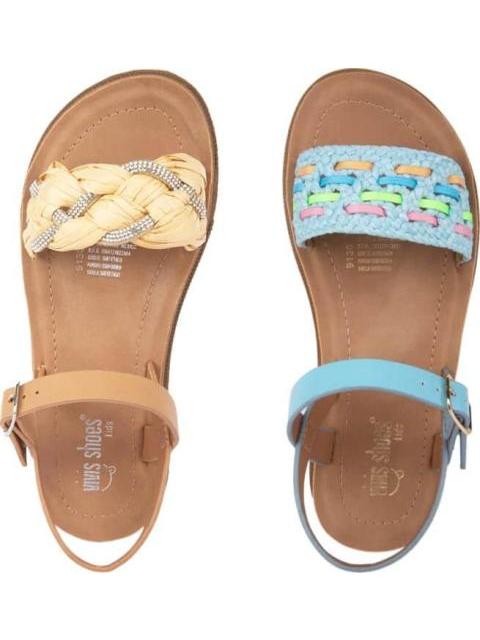 KIT SANDALIA TEJIDA MULTICOLOR VIVIS SHOES KIDS