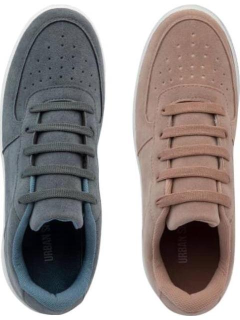 KIT TENIS GAMUZA BICOLOR URBAN SHOES