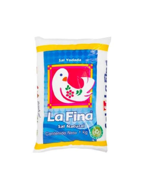 LA FINA SAL DE MESA AMARILLA 1 KG