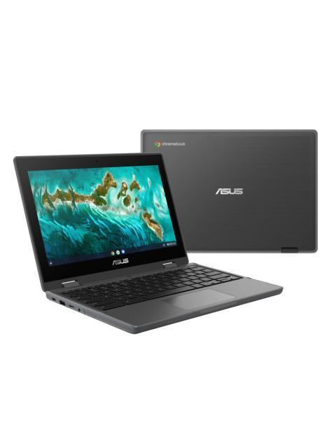 LAPTOP ASUS CHROMEBOOK FLIP CR1100F 11.6 1366X768 HD TACTIL INTEL CELERON N4500 8GB 64GB EMMC CHROMEOS ESPANOL
