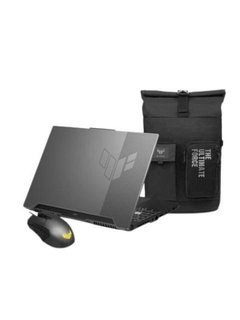 LAPTOP ASUS TUF GAMING F15 NVIDIA GEFORCE RTX 3050 PROCESSOR CORE I512500H 2.5GHZ 15 PULGADAS 8GB  512GB SSD WIN11 HOME COLOR GRAY CAMARA 720P HD WIFI
