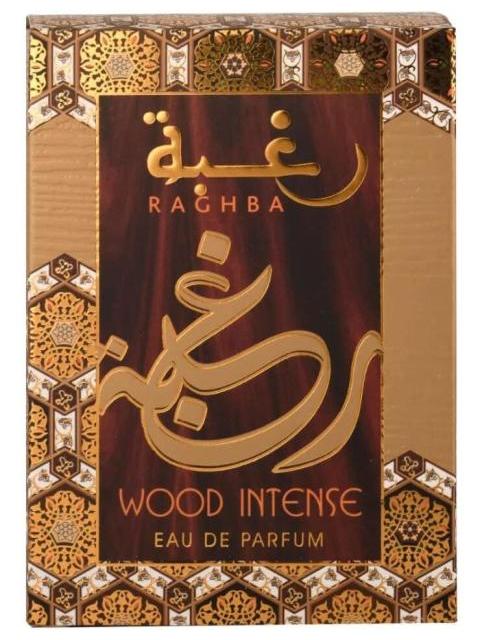 LATTAFA RAGHBA WOOD INTENSE EDP 100ML HOMBRE - ORIGINAL