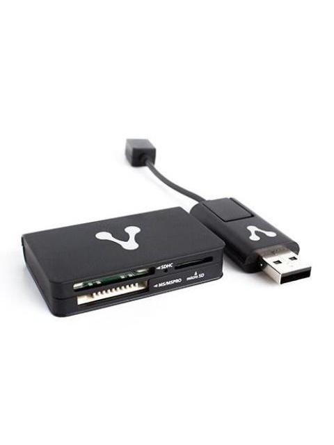 LECTOR DE MEMORIA VORAGO 480 MBIT-S NEGRO