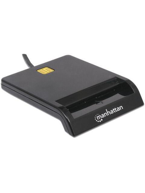 MANHATTAN LECTOR DE TARJETAS INTELIGENTES 102049 USB 2.0 NEGRO