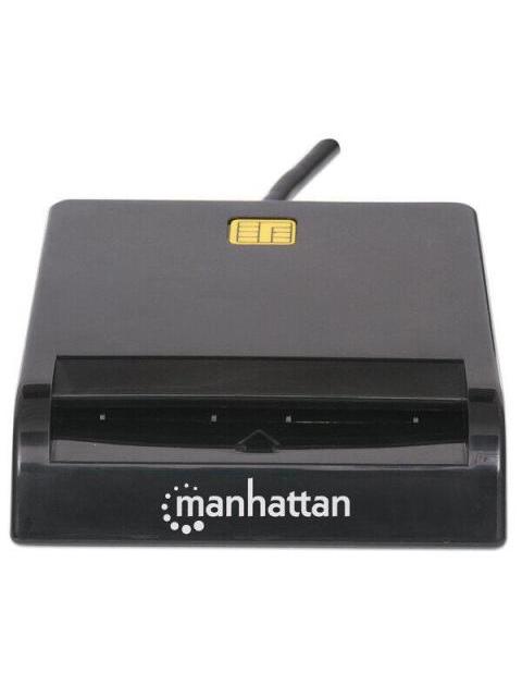 MANHATTAN LECTOR DE TARJETAS INTELIGENTES 102049 USB 2.0 NEGRO