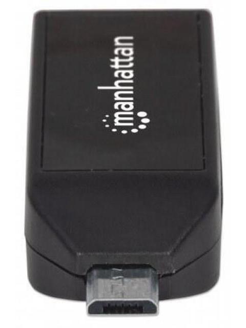 MANHATTAN ADAPTADOR MICRO USB CON LECTOR DE TARJETAS OTG IMPORT LINK 24 EN 1 USB 2.0
