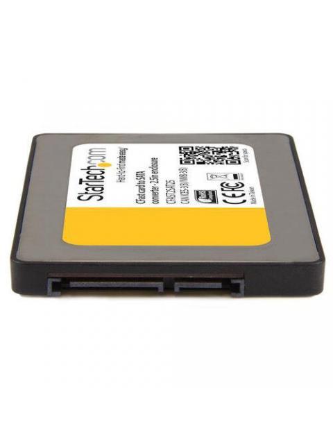 STARTECH  GABINETE DE DISCO DURO CFAST2SAT25 2.5 SATA III NEGRO-PLATA