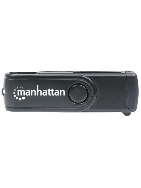 MANHATTAN LECTOR DE MEMORIA USB 3.0 5000 MBIT-S NEGRO