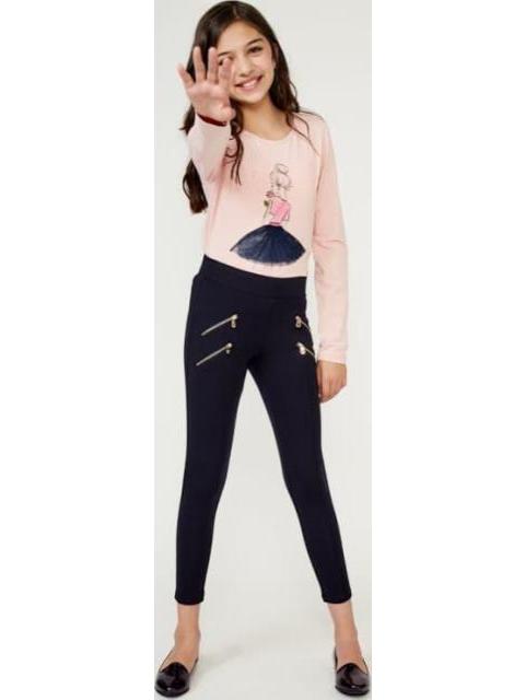 LEGGINGS BASICO AZUL MARINO HOLLY LAND KIDS